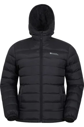 Mountain Warehouse Mens Seasons Faux Fur Lined Padded Jacket