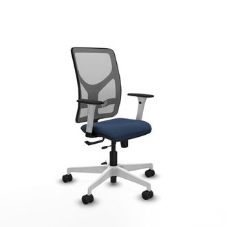 Piqueras y Crespo Silla De Oficina Piqueras Y Crespo Motilla Gris Y Blanco C&oacute;moda