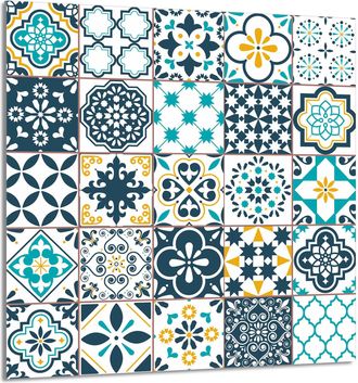 OEM Pannello In Vetro Per Cucina 60x65 Mosaico