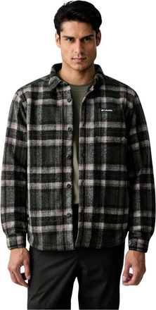 Columbia Hunter Arch Shirt Jacket - Heren - Outdoorjassen - Grijs - M - Polyester - Fitness