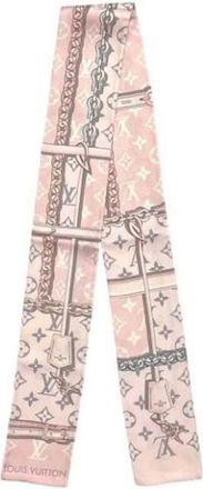Louis Vuitton Pre-owned Vintage Silk Scarf - - Pre-owned - Donna - Rosa - ONE SIZE