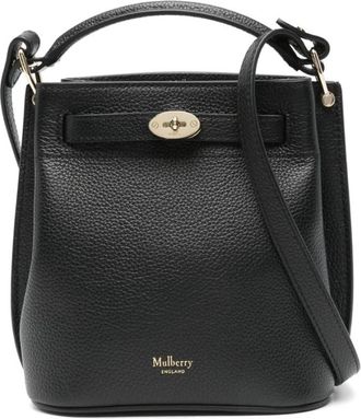 Mulberry Zwarte Twist-Lock Schoudertas - Dames - Handtassen - Zwart - ONE Size - Tassen