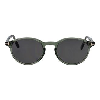 Tom Ford Sunglasses, male, Green, Size: 51 MM Prescott-02 Sunglasses