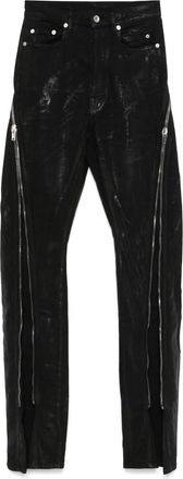Rick Owens Bolan Banana jeans - women - Polyester/Cotton/Rubber Fibre/Cotton - 29 - Black