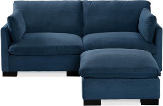 Best Choice Products 82in Modular Sectional Pillowtop Sofa w/ Ottoman & Storage