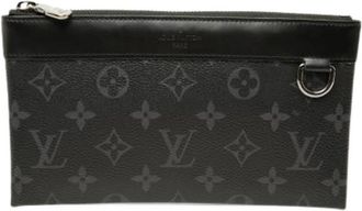 Louis Vuitton Pre-owned Pochette Discovery PM - Heren - Vintage Clutch - Zwart - ONE Size - Vintage