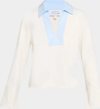 Tanya Taylor Whitney Rugby Top