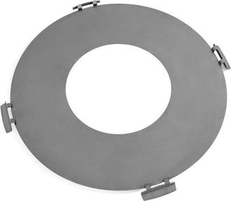 Cook King Barbecue Piastra per braciere in acciaio inox da 82 cm con 4 manici