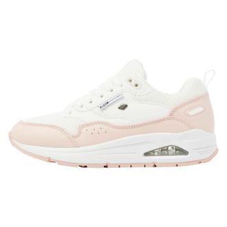 British Knights British Knights Womens Lennox Sneaker, White Old Pink, 8 UK