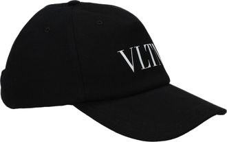 Valentino Garavani Cappelli Uomo Cotone Nero