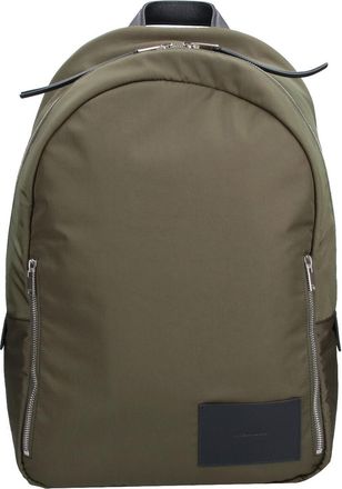 Jil Sander Green Urban Double Zip Fabric Backpack