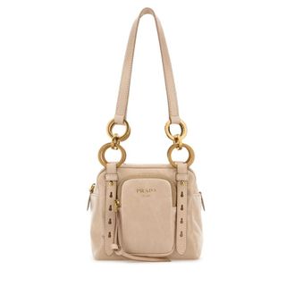 Prada Powder Pink Mini Prada Dangle Handbag