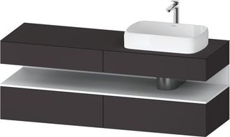 Duravit Qatego Consola Mueble Bajo Lavabo, 2 Extensiones, 2 - Duravit