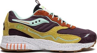 Saucony 3D Grid Hurricane sneakers - unisex - Suede - 7 - Brown