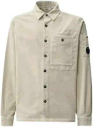 C.P. Company Hombre, Camisas, Beige, Talla: M