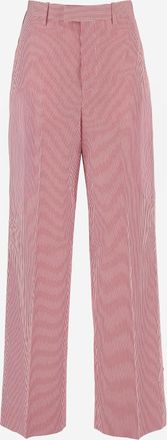 ARMARIUM Pantalones Armarium Juno de algod&oacute;n a rayas