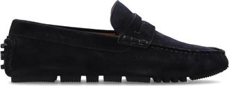 Emporio Armani Heren, Schoenen, Blauw, Maat: 41 1/2 EU Su&egrave;de