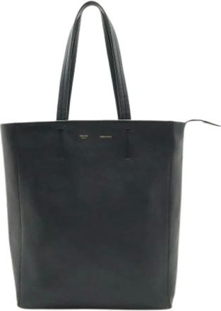 Celine Pre-owned Tote Bags, female, Black, Size: ONE SIZE Pre-owned Vintage Shoulder Tote Bag