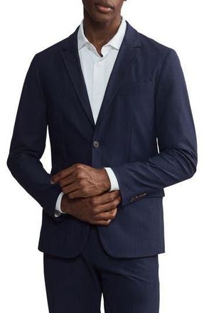 Rhone Commuter Slim Fit Blazer in Blue Indigo Print at Nordstrom Rack, Size Medium