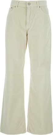 Haikure Korea Pants - Dames - Wijde Broeken - Wit - W29 - Katoen - Broeken