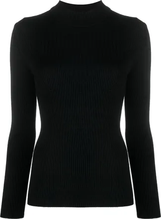 Isabel Marant Ickaria sweater - women - Merino/Spandex/Elastane/Polyester/Polyamide - 40 - Black