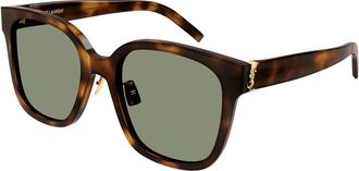 Saint Laurent SL M105/F Asian Fit 003 Womens Sunglasses Tortoiseshell Size 55 - Free RX Lenses - Free RX Lenses