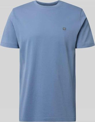 Christian Berg T-Shirt aus Baumwolle mit Rundhalsausschnitt in Jeansblau, Gr&ouml;&szlig;e 3XL