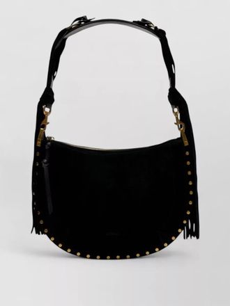 Isabel Marant oskan soft zip shoulder bag leather