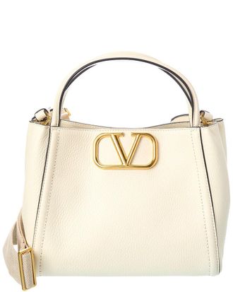 Valentino Alltime Medium Leather Satchel
