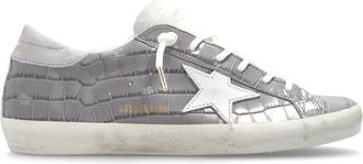 Golden Goose Super Star Sportschoenen - Dames - Sneakers - Paars - 35 EU - Leer - Schoenen