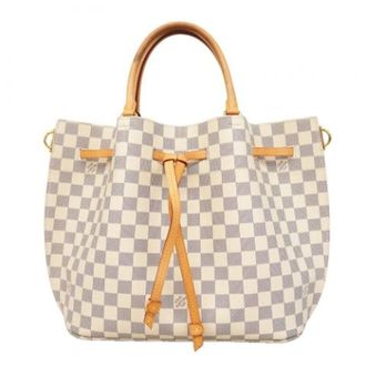 Louis Vuitton Pre-owned Bucket Bags, female, Beige, Size: ONE SIZE Pre-owned Bucket Bag