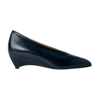 Jil Sander Arc Pumps - female - Jil Sander - Wedges - Black - 6 UK - Shoes