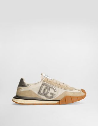 Dolce & Gabbana Dg Athletic Fabric Sneakers - Man Sneakers Multicolor 43.5