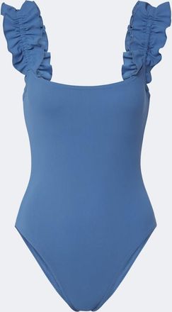 Karla Colletto Ruffled swimsuit