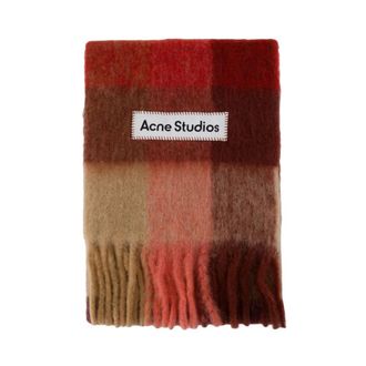 Acne Studios Sciarpa a quadri - - Accessories - unisex - Multicolore - ONE SIZE