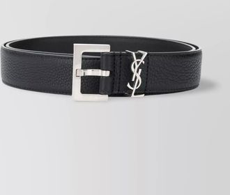 Saint Laurent calf leather belt
