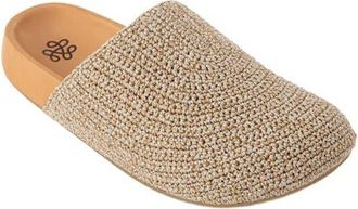 The Sak Bolinas Crochet Clog Shoe in Bamboo Static at Nordstrom, Size 10