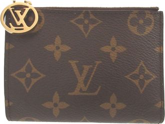 Louis Vuitton Brown Monogram Purple Monogram Wallet (Bi-Fold) (Pre-Owned)