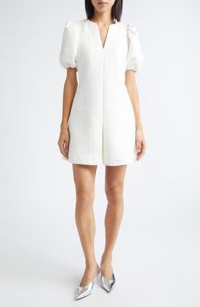 Stine Goya Textured Fit & Flare Minidress in Artist Flower Relief at Nordstrom Rack, Size X-Small