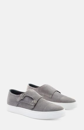 Scarosso Fabio Sneakers in Grey - Suede at Nordstrom, Size 43.5