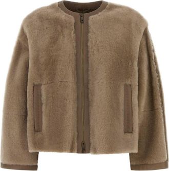 Ismad London Beige Shearling Luana Jacket