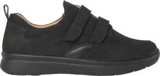 Ganter Brede Band Schoen voor Gezondheid - Zwart - Dames - Sneakers - Zwart - 40 1/2 EU - Schoenen