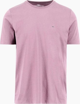 Fynch-Hatton Mens FYNCH-HATTON T-SHIRT MAGNOLIA - Pink - Size: 42