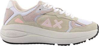 Sun 68 Witte Casual Sneakers - Dames - Sneakers - Veelkleurig - 36 EU - Schoenen