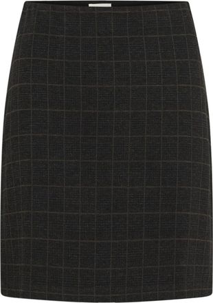 Part Two Dames, Rokken, Grijs, Maat: 2XL