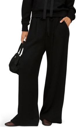 Fifteen Twenty Jenny Pleated Wide Leg Pants in Black at Nordstrom, Size X-Small