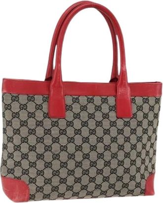 Gucci Pre-owned Tote Bags, female, Multicolor, Size: ONE SIZE Pre-owned Vintage Tote Bag