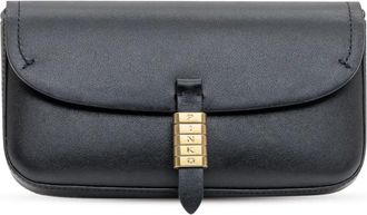 Pinko Saddle Flat - Dames - Schoudertassen - Zwart - ONE Size - Katoen - Tassen