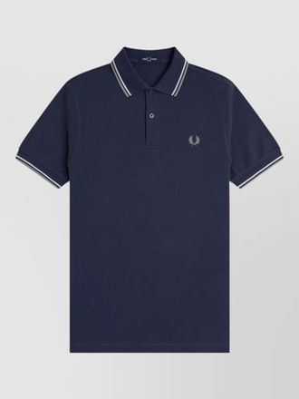 Fred Perry polo shirt logo detail short sleeves