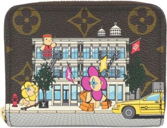 Louis Vuitton Brown Coated Canvas Coin Purse/Coin Case (Pre-Owned)